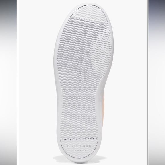 NEW Cole Haan Grand Crosscourt Leather Sneaker in Cameo Rose - Size 9 - Picture 5 of 14